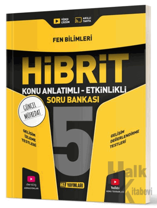 5. Sınıf Hibrit Fen Bilimleri Soru Bankası - Halkkitabevi