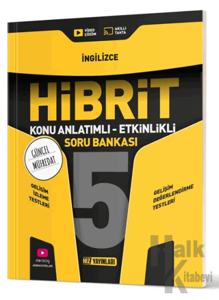 5. Sınıf Hibrit İngilizce Soru Bankası - Halkkitabevi