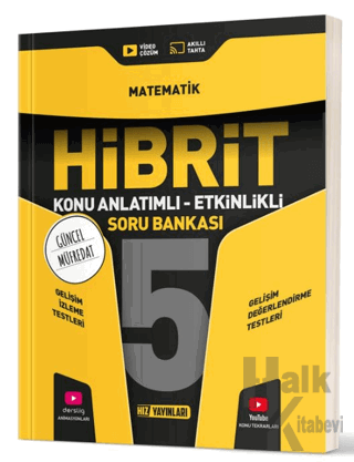 5. Sınıf Hibrit Matematik Soru Bankası - Halkkitabevi