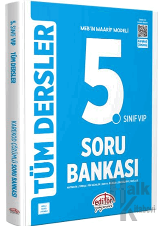 5. Sınıf VIP Tüm Dersler Soru Bankası - Halkkitabevi