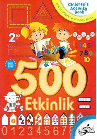 500 Aktivite - Kırmızı - Halkkitabevi