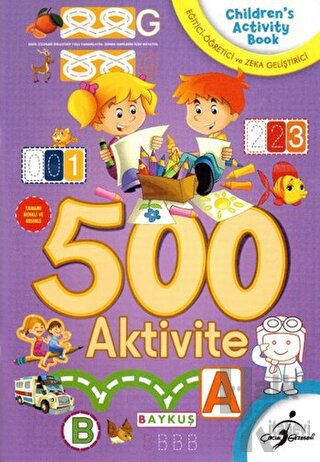 500 Aktivite - Mor - Halkkitabevi