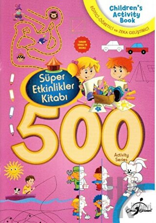 500 Aktivite - Pembe - Halkkitabevi