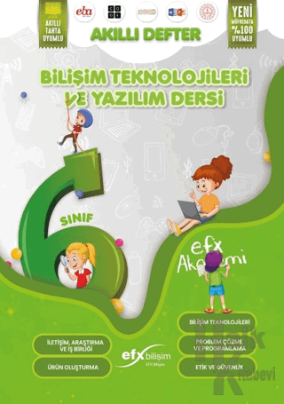 6. Sınıf Bilişim Teknolojileri ve Yazılım Dersi Akıllı Defter - Halkki