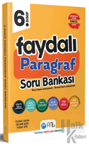 6. Sınıf Faydalı Paragraf Soru Bankası - Halkkitabevi