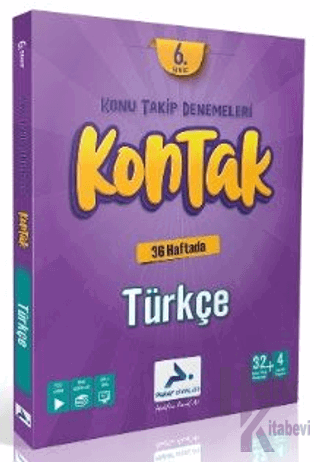 6. Sınıf Kontak Türkçe Denemeleri - Halkkitabevi