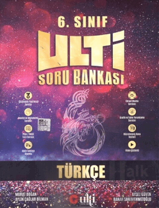 6. Sınıf Türkçe Ulti Serisi Soru Bankası - Halkkitabevi