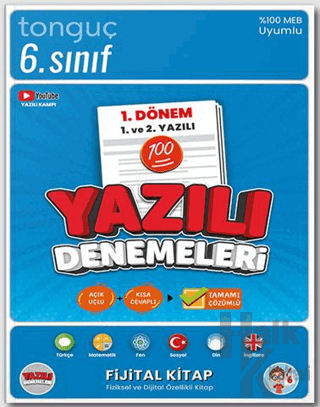 6. Sınıf Yazılı Denemeleri 1. Dönem 1 ve 2. Yazılı - Halkkitabevi