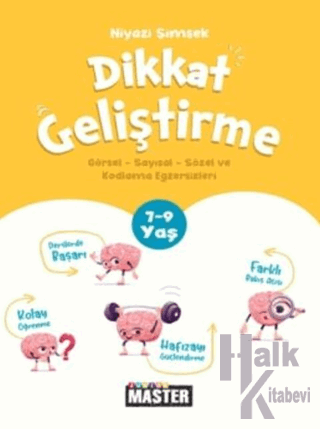 7-9 Yaş Junior Master Dikkat Geliştirme Egzersizleri