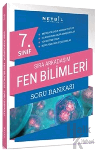 7. Sınıf Fen Bilimleri Sıra Arkadaşım Soru Bankası - Halkkitabevi