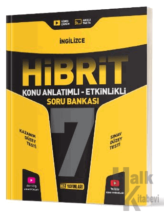 7. Sınıf Hibrit İngilizce Soru Bankası - Halkkitabevi