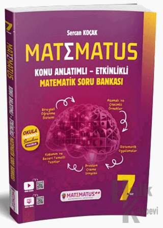 7. Sınıf Matematik Konu Anlatımlı Etkinlikli Soru Bankası - Halkkitabe