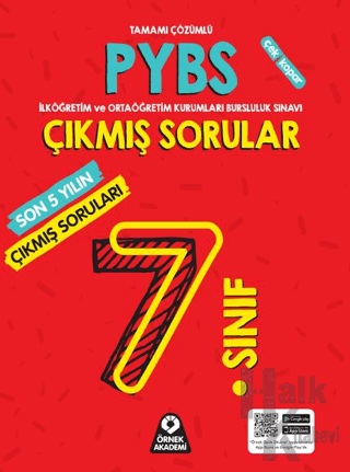 7. Sınıf PYBS Son 5 Yılın Çıkmış Soruları Tamamı Çözümlü - Halkkitabev