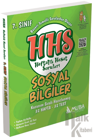 7. Sınıf Sosyal Bilgiler Haftalık Hasat Soruları HHS - Halkkitabevi