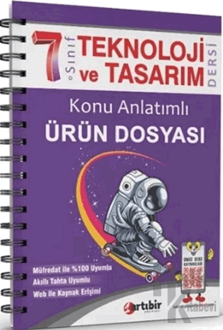 7. Sınıf Teknoloji ve Tasarım Defteri - Halkkitabevi