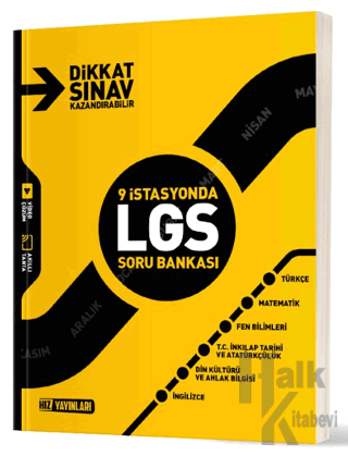 8. Sınıf 9 İstasyonda LGS Soru Bankası - Halkkitabevi