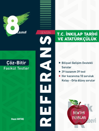 8. Sınıf Çöz Bitir Referans T.C. İnkılap Tarihi ve Atatürkçülük Fasikül Testler