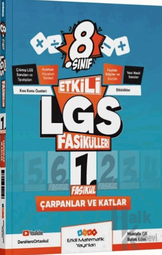 8. Sınıf Etkili LGS Fasikülleri Çarpan ve Katlar 1 - Halkkitabevi