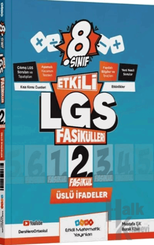 8. Sınıf Etkili LGS Fasikülleri Üslü İfadeler 2