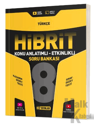 8. Sınıf Hibrit Türkçe Soru Bankası