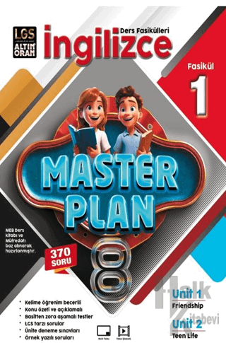 8. Sınıf İngilizce Master Plan 1. Fasikül - Halkkitabevi