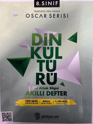 8. Sınıf Oscar Serisi Din Kültürü ve Ahlak Bilgisi Akıllı Defter - Hal