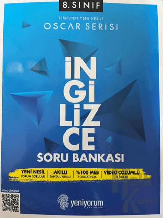 8. Sınıf Oscar Serisi İngilizce Soru Bankası - Halkkitabevi