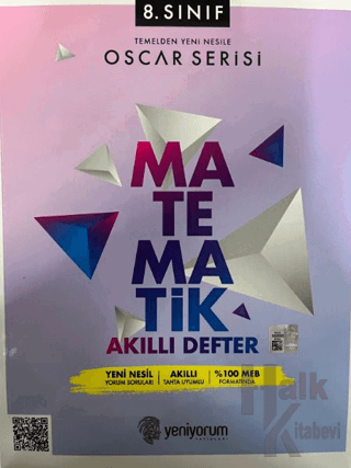 8. Sınıf Oscar Serisi Matematik Akıllı Defter - Halkkitabevi