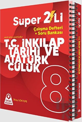 8. Sınıf Süper İkili T.C. İnkılap Tarihi ve Atatürkçülük Seti - Halkki