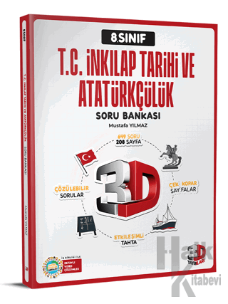 8. Sınıf T.C. İnkılap Tarihi ve Atatürkçülük Soru Bankası - Halkkitabe