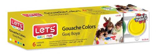 LETS Guaj Boya  25mg. 6 Renk