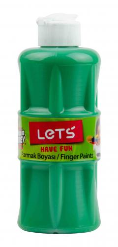 LETS Parmak Boyası 250 ml Yeşil / L-5607 - Halkkitabevi