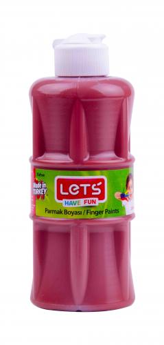 LETS Parmak Boyası 250 ml Kahve / L-5608 - Halkkitabevi