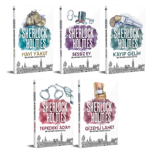 Dedektif Sherlock Holmes Seti 5 Kitap - Halkkitabevi