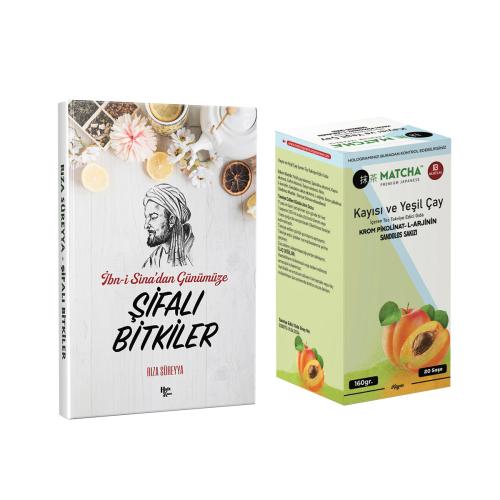 Premium Japanese Kayısı Aromalı Detox Burner Form Matcha Çayı ve İbn-i Sina'dan Şifalı Bitkiler