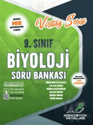 9. Sınıf Biyoloji Virtüöz Serisi Soru Bankası - Halkkitabevi