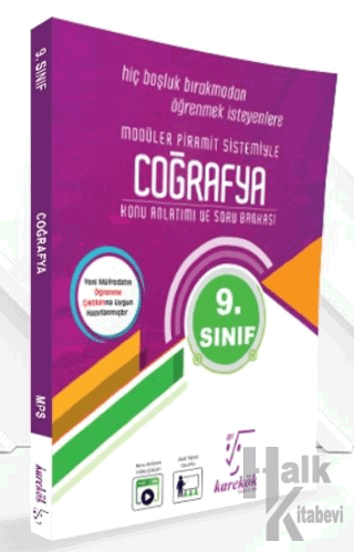 9. Sınıf Coğrafya Konu Anlatımlı Soru Bankası Karekök Yayınları