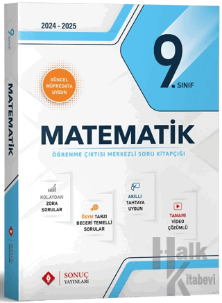 9. Sınıf Matematik Modüller Set 2025 Güncel Müfredata Uygun - Halkkita