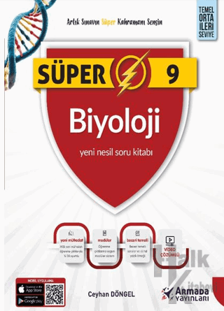 9. Sınıf Süper Biyoloji Yeni Nesil Soru Kitabı - Halkkitabevi