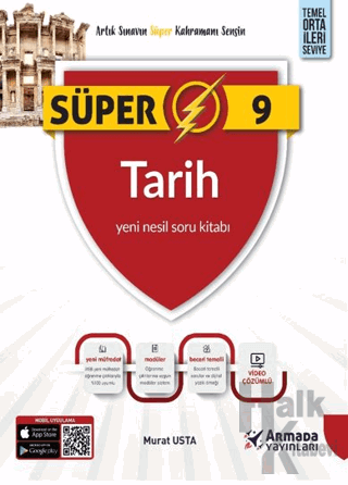 9. Sınıf Süper Tarih Yeni Nesil Soru Kitabı - Halkkitabevi