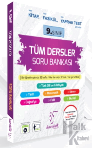 9. Sınıf Tüm Dersler Soru Bankası - Halkkitabevi