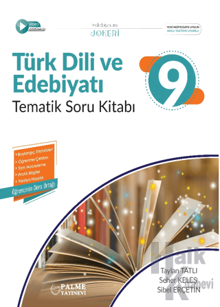 9. Sınıf Türk Dili ve Edebiyatı Tematik Soru Kitabı - Halkkitabevi