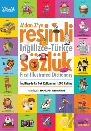 A’dan Z’ye Resimli İngilizce Türkçe Sözlük - Halkkitabevi