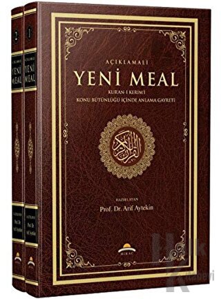 Açıklamalı Yeni Meal (2 Cilt Takım) (Ciltli) - Halkkitabevi