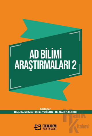 Ad Bilimi Araştırmaları 2 - Halkkitabevi