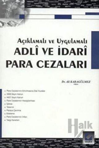 Adli ve İdari Para Cezaları - Halkkitabevi