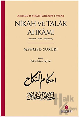 Ahkamü'n-nikah Ahkamü't-talak Nikah ve Talak Ahkamı