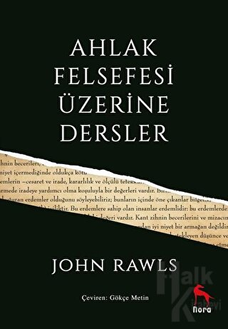 Ahlak Felsefesi Üzerine Dersler - Halkkitabevi