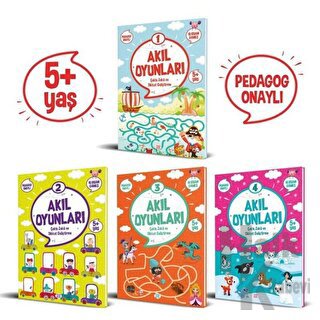 Akıl Oyunları Serisi (5+ Yaş) (4 Kitap Takım)