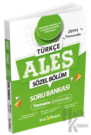 ALES Türkçe Tamamı Çözümlü Soru Bankası